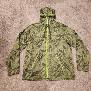 Men's Under Armour Sweatshirt - Large - Green Camo